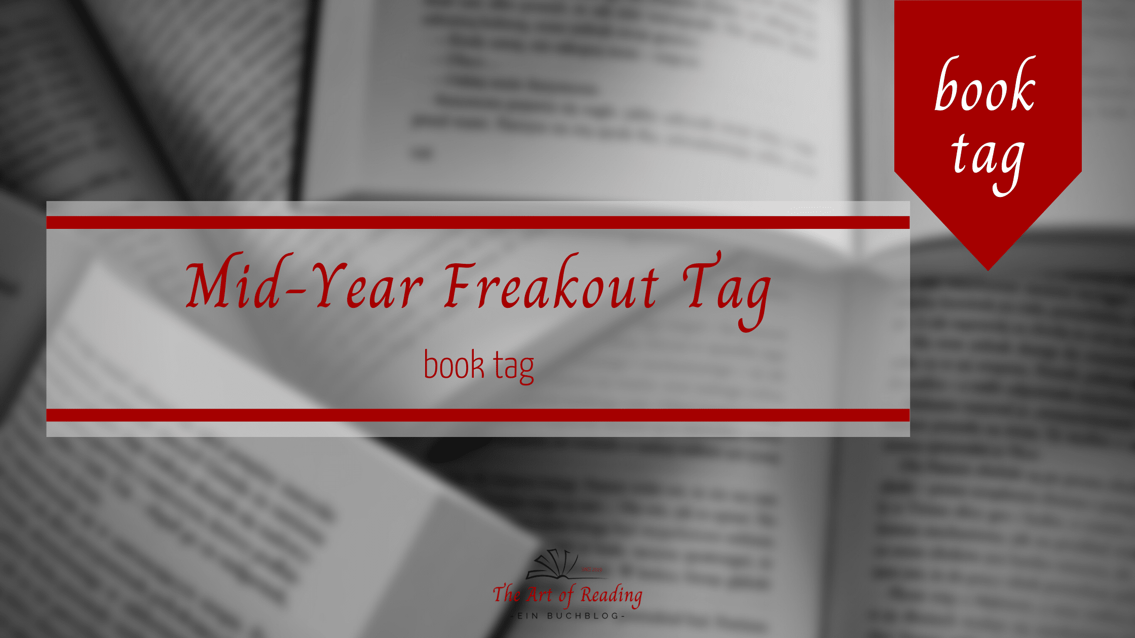 MidYear Freakout Tag (2023) Book Tag The Art of Reading