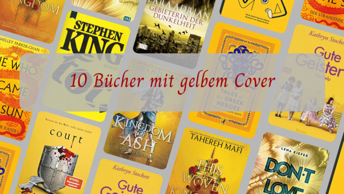 10 Bücher mit gelbem Cover - TTT 95