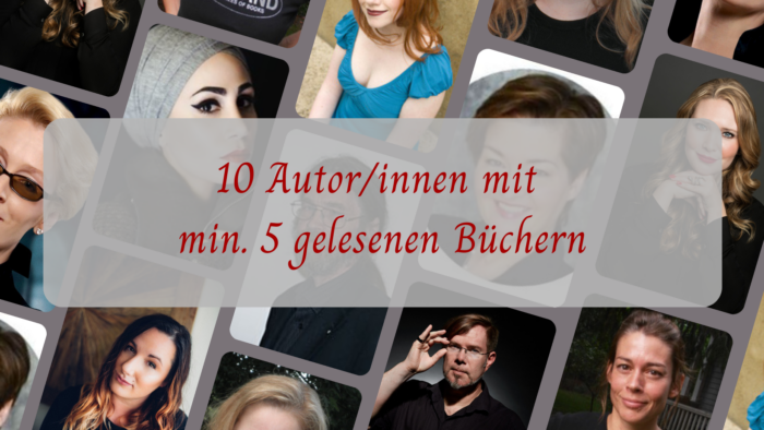 10 Autorinnen mit min. 5 gelesenen Büchern - TTT 104