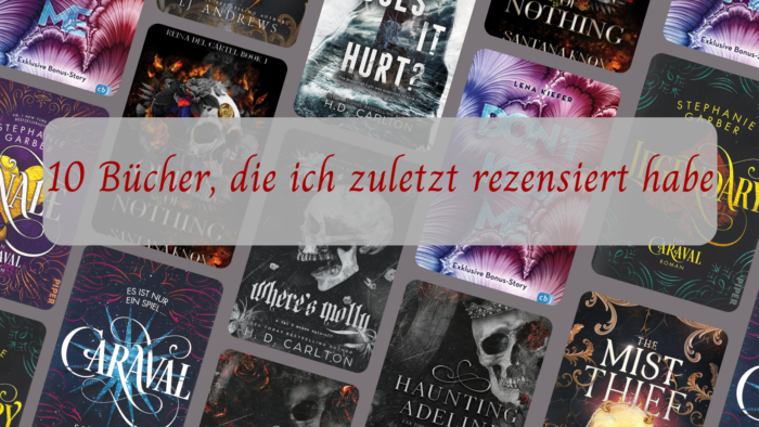 10 Bücher, die ich zuletzt rezensiert habe - TTT 106