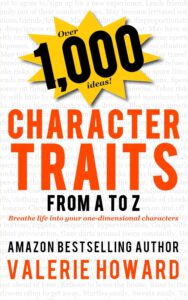 Indie Author Resources 4 - Character Traits from A to Z
