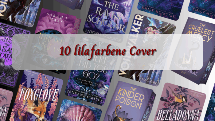 10 lilafarbene Cover - TTT 144