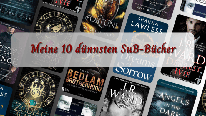 Meine 10 dünnsten SuB-Bücher - TTT 147 Meine 10 dünnsten SuB-Bücher - TTT 147