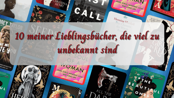 10 meiner Lieblingsbücher, die viel zu unbekannt sind - TTT169