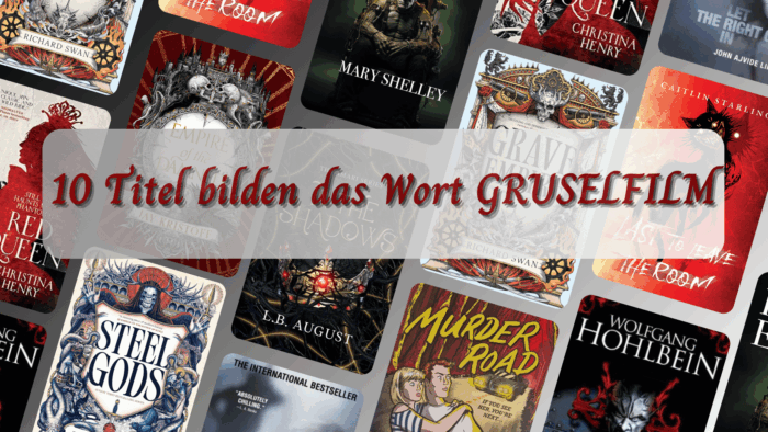 10 Titel bilden das Wort GRUSELFILM- TTT186 10 Titel bilden das Wort GRUSELFILM- TTT186